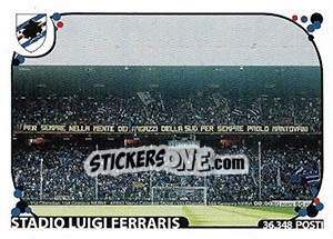 Sticker Stadio Sampdoria - Calciatori 2017-2018 - Panini