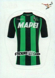 Sticker Maglia Sassuolo - Calciatori 2017-2018 n. 454 - Panini