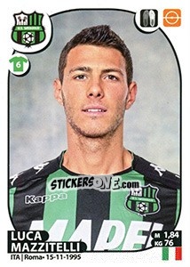 Sticker Luca Mazzitelli - Calciatori 2017-2018 n. 466 - Panini