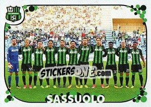 Cromo Squadra Sassuolo - Calciatori 2017-2018 - Panini