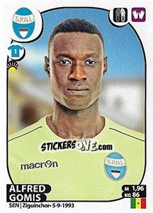 Cromo Alfred Gomis - Calciatori 2017-2018 - Panini