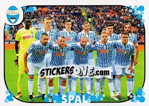 Sticker Squadra Spal - Calciatori 2017-2018 - Panini