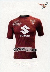 Sticker Maglia Torino - Calciatori 2017-2018 n. 510 - Panini