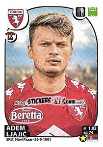 Sticker Adem Ljajic - Calciatori 2017-2018 - Panini