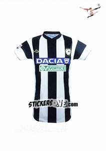 Sticker Maglia Udinese - Calciatori 2017-2018 - Panini