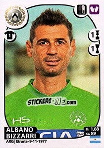 Sticker Albano Bizzarri - Calciatori 2017-2018 n. 542 - Panini