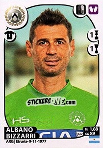 Figurina Albano Bizzarri - Calciatori 2017-2018 - Panini