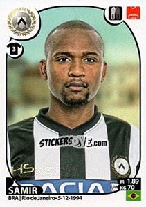 Cromo Samir - Calciatori 2017-2018 - Panini