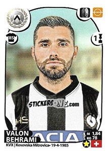 Figurina Valon Behrami - Calciatori 2017-2018 - Panini