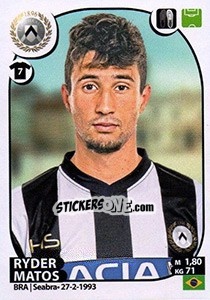 Cromo Ryder Matos - Calciatori 2017-2018 - Panini