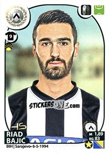 Sticker Riad Bajic - Calciatori 2017-2018 - Panini