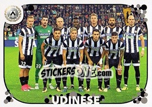 Sticker Squadra Udinese