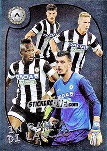 Sticker In rampa di lancio - Udinese - Calciatori 2017-2018 - Panini