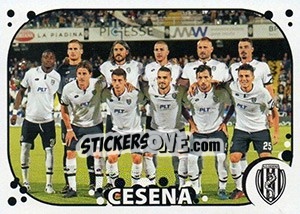 Sticker Squadra Cesena - Calciatori 2017-2018 n. 603 - Panini