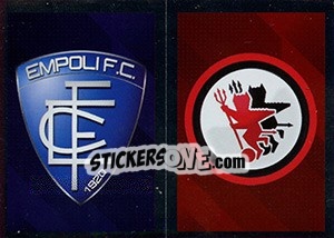 Sticker Scudetto Empoli - Scudetto Foggia - Calciatori 2017-2018 n. 625 - Panini