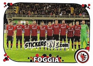 Sticker Squadra Foggia - Calciatori 2017-2018 - Panini