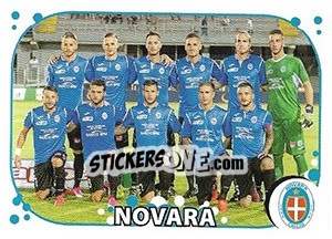 Figurina Squadra Novara - Calciatori 2017-2018 - Panini