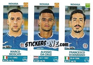 Figurina Marco Moscati / Alessio Da Cruz / Francesco Di Mariano - Calciatori 2017-2018 - Panini