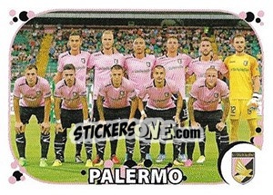 Cromo Squadra Palermo - Calciatori 2017-2018 - Panini