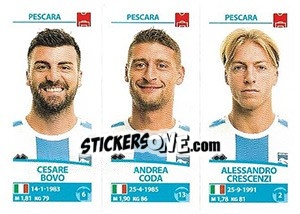 Sticker Cesare Bovo - Calciatori 2017-2018 - Panini