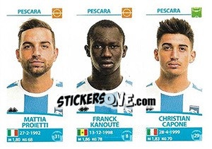Sticker Mattia Proietti - Calciatori 2017-2018 n. 683 - Panini