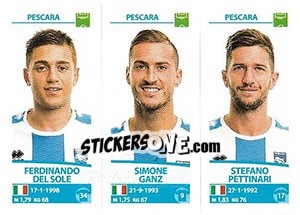 Sticker Ferdinando Del Sole - Calciatori 2017-2018 - Panini