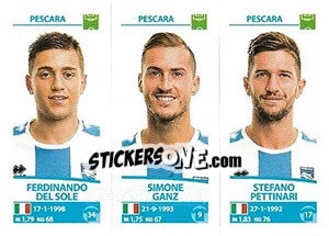 Sticker Ferdinando Del Sole - Calciatori 2017-2018 n. 684 - Panini
