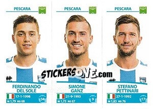 Cromo Ferdinando Del Sole - Calciatori 2017-2018 - Panini