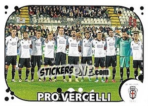 Cromo Squadra Pro Vercelli - Calciatori 2017-2018 - Panini