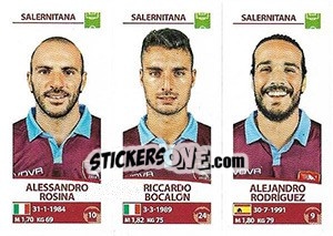 Cromo Alessandro Rosina / Riccardo Bocalon / Alejandro Rodríguez - Calciatori 2017-2018 - Panini