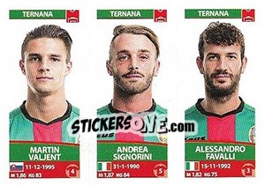 Sticker Martin Valjent / Andrea Signorini / Alessandro Favalli