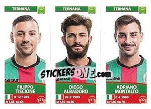 Sticker Filippo Tiscione / Diego Albadoro / Adriano Montalto