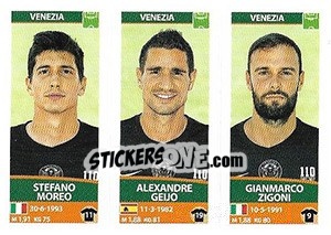 Sticker Stefano Moreo / Alexandre Geijo / Gianmarco Zigoni