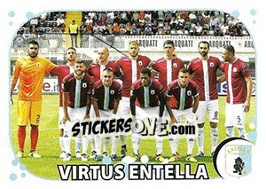 Sticker Squadra Virtus Entella - Calciatori 2017-2018 - Panini