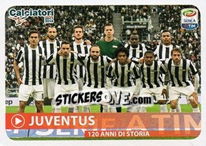 Figurina 120 Anni Di Storia -  Juventus - Calciatori 2017-2018 - Panini