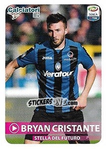 Sticker Stella Del Futuro - Bryan Cristante - Calciatori 2017-2018 n. C13 - Panini