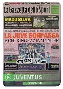 Figurina Il Sorpasso - Juventus