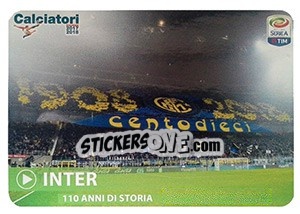 Sticker 110 Anni Di Storia - Inter - Calciatori 2017-2018 n. C20 - Panini