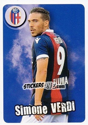 Cromo Simone Verdi - Bologna - Calciatori 2017-2018 - Panini