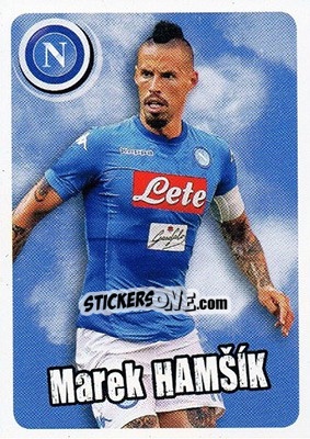 Sticker Marek Hamšík - Napoli - Calciatori 2017-2018 - Panini