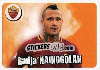 Sticker Radja Nainggolan - Roma - Calciatori 2017-2018 - Panini