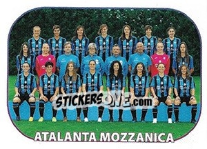 Sticker Atalanta Mozzanica - Calciatori 2017-2018 n. F1 - Panini