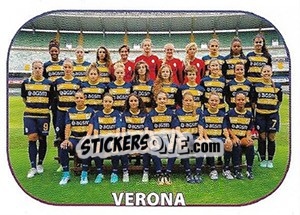Sticker Verona - Calciatori 2017-2018 n. F12 - Panini