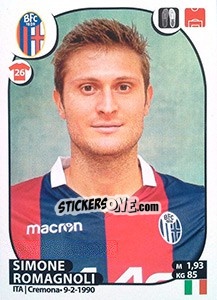 Sticker Simone Romagnoli - Calciatori 2017-2018 - Panini