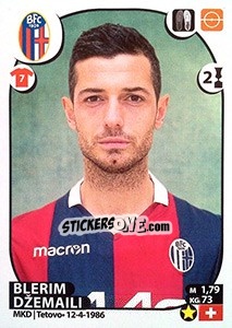 Sticker Blerim Džemaili - Calciatori 2017-2018 - Panini