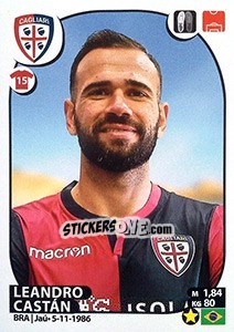 Sticker Leandro Castán - Calciatori 2017-2018 - Panini