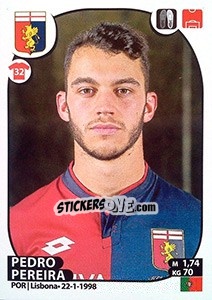 Sticker Pedro Pereira - Calciatori 2017-2018 - Panini