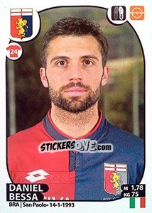 Sticker Daniel Bessa - Calciatori 2017-2018 n. M24 - Panini