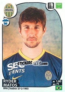 Sticker Ryder Matos - Calciatori 2017-2018 n. M30 - Panini