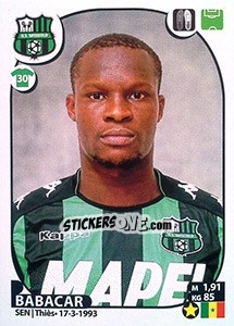 Sticker Babacar - Calciatori 2017-2018 n. M40 - Panini